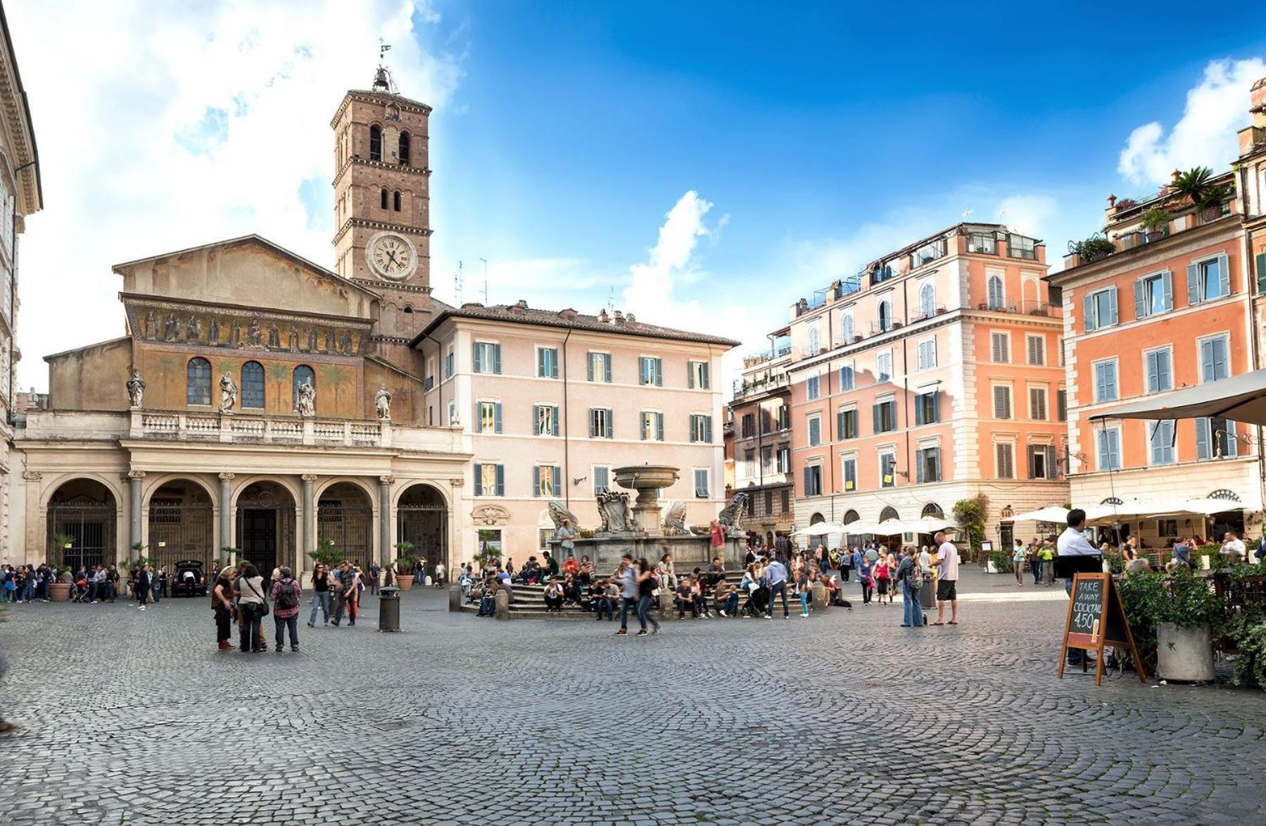 Guest House O Affittacamere La Civetta Di Trastevere B Rzym Zewnętrze zdjęcie